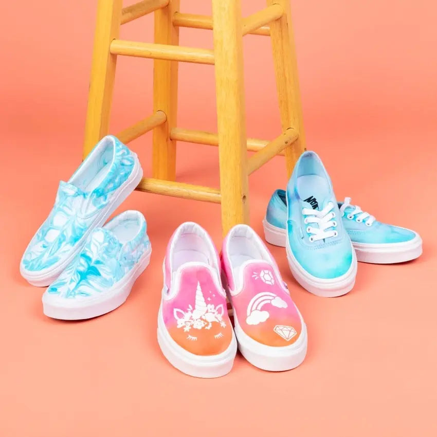 Tulip Trick Your Kicks Shoe DIYs