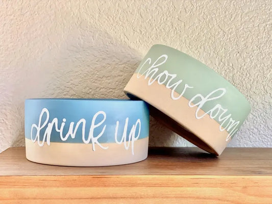 Custom Dog Bowl Painting Tutorial