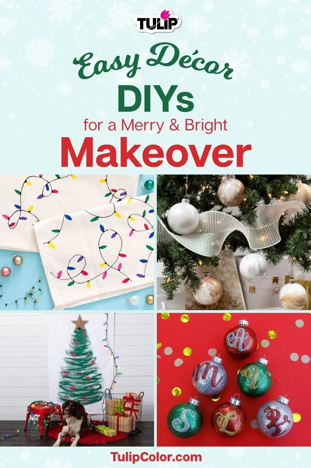 Easy DIY Christmas Decorations
