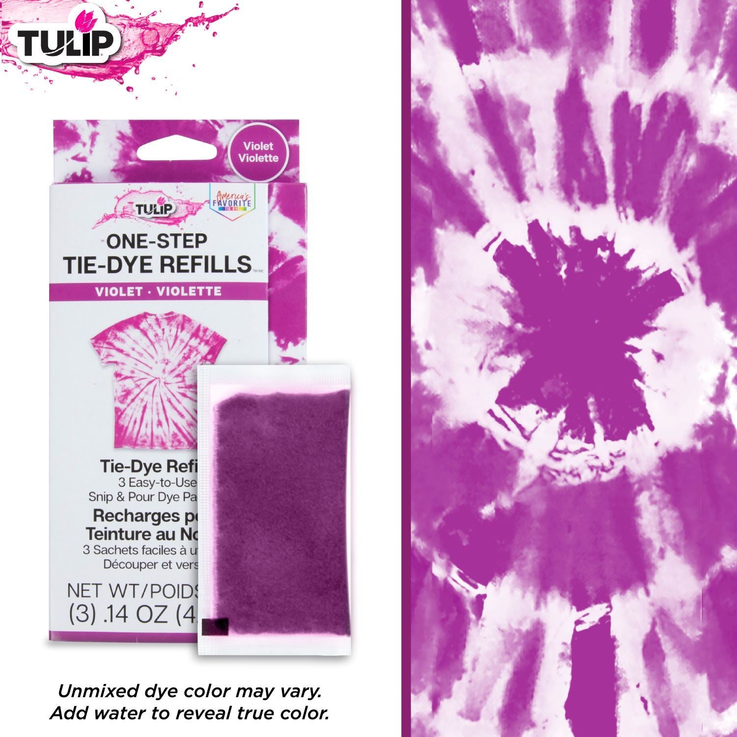 Picture of 47330 One-Step Tie-Dye Refills Violet