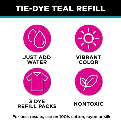 Picture of 47322 One-Step Tie-Dye Refills Teal