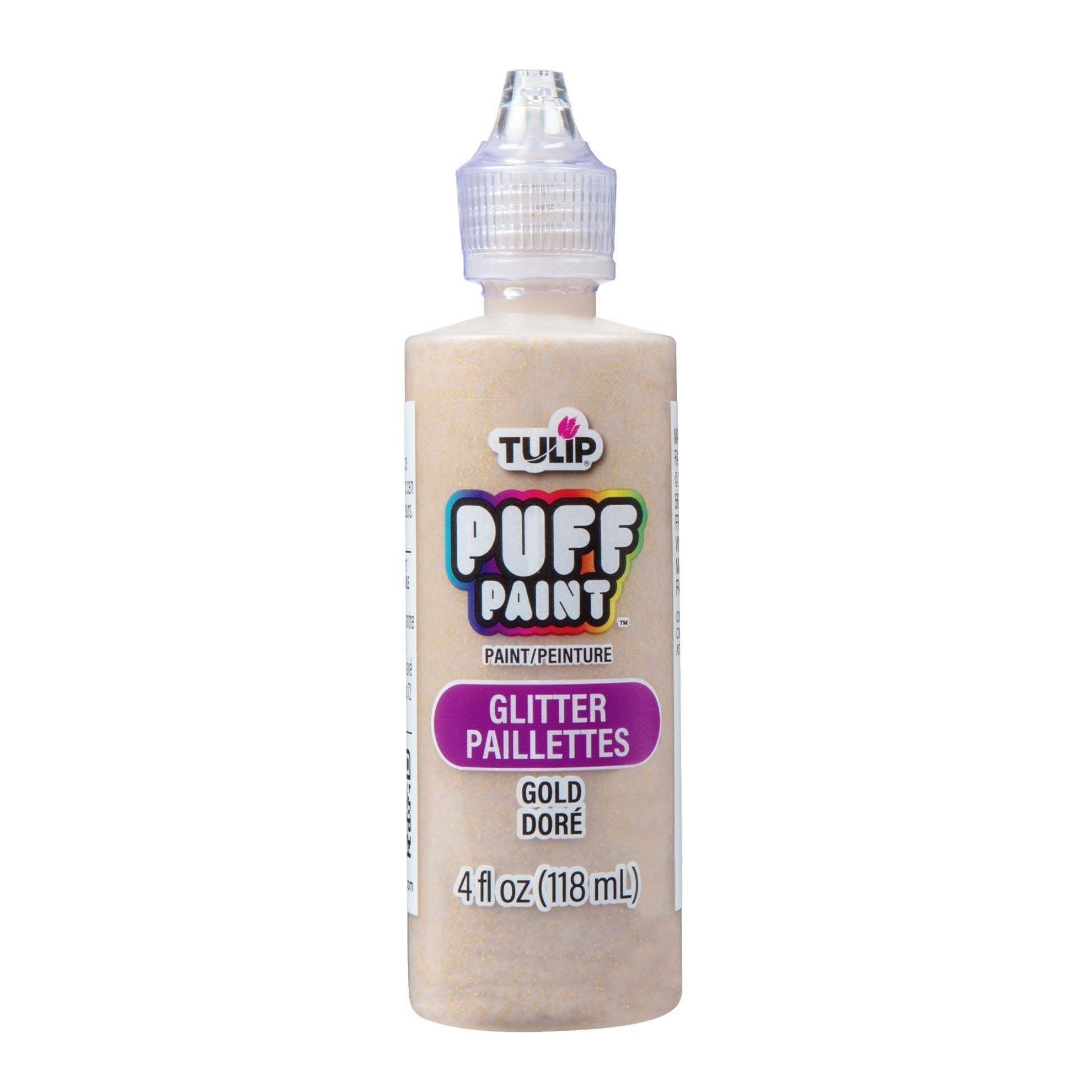 Picture of 41301 Tulip Dimensional Fabric Paint Glitter Gold 4 fl. oz.