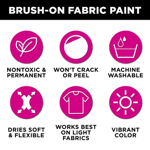Picture of 49856 Tulip Brush-On Fabric Paint Green 2.7 fl. oz.