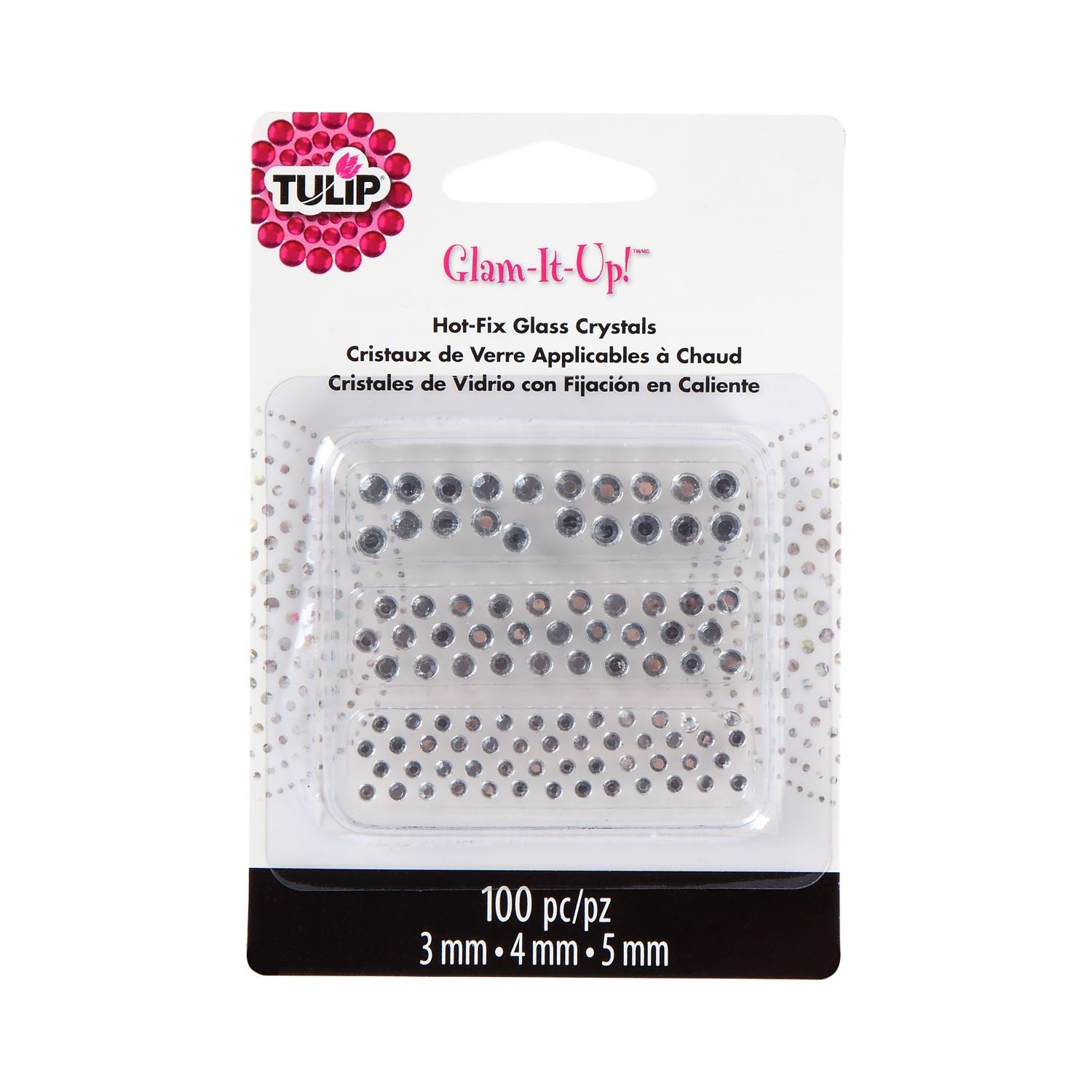 Picture of 31752 Glam-It-Up! Hot-Fix Glass Crystals 100 Pack