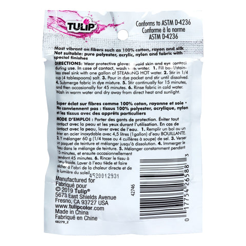 Picture of 47942                               TULIP FABRIC DYE BLACK                            