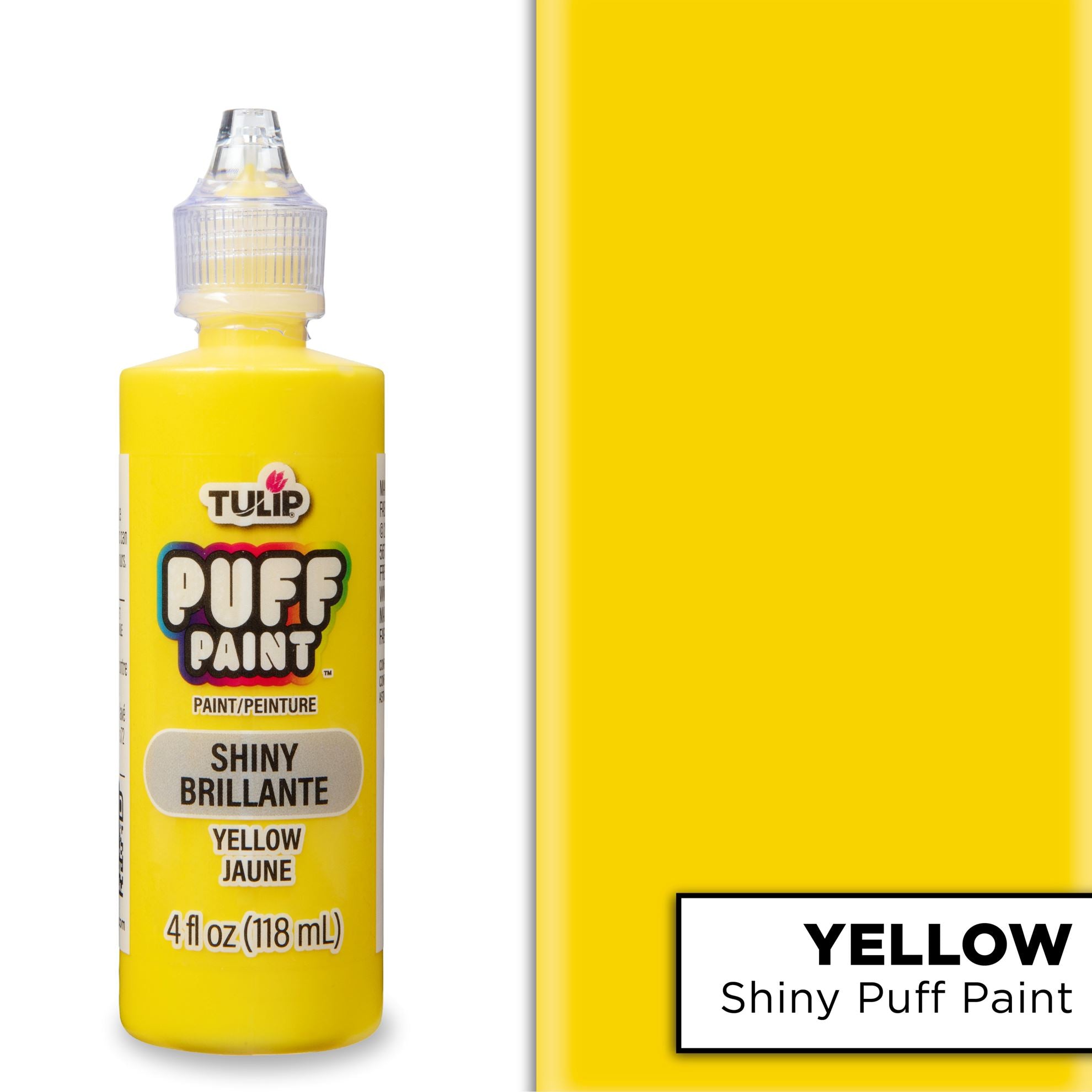 Picture of 41408 Tulip Puff Paint Shiny Yellow 4 fl. oz.
