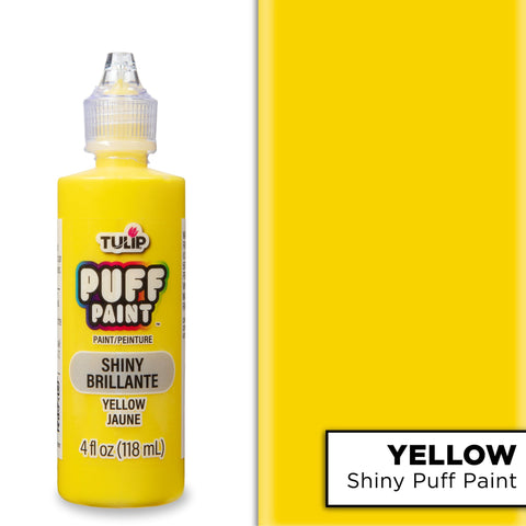 Picture of 41408 Tulip Puff Paint Shiny Yellow 4 fl. oz.
