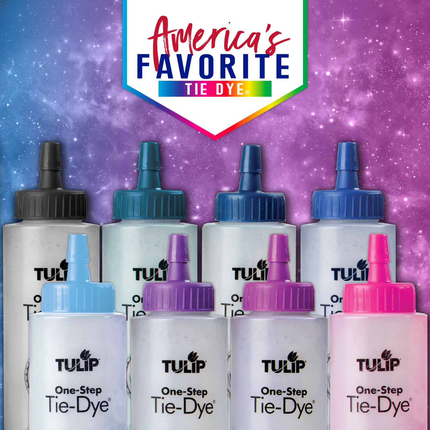 Picture of 45082 Tulip Celestial 8-Color Tie-Dye Kit