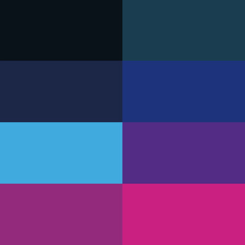 Picture of 45082 Tulip Celestial 8-Color Tie-Dye Kit