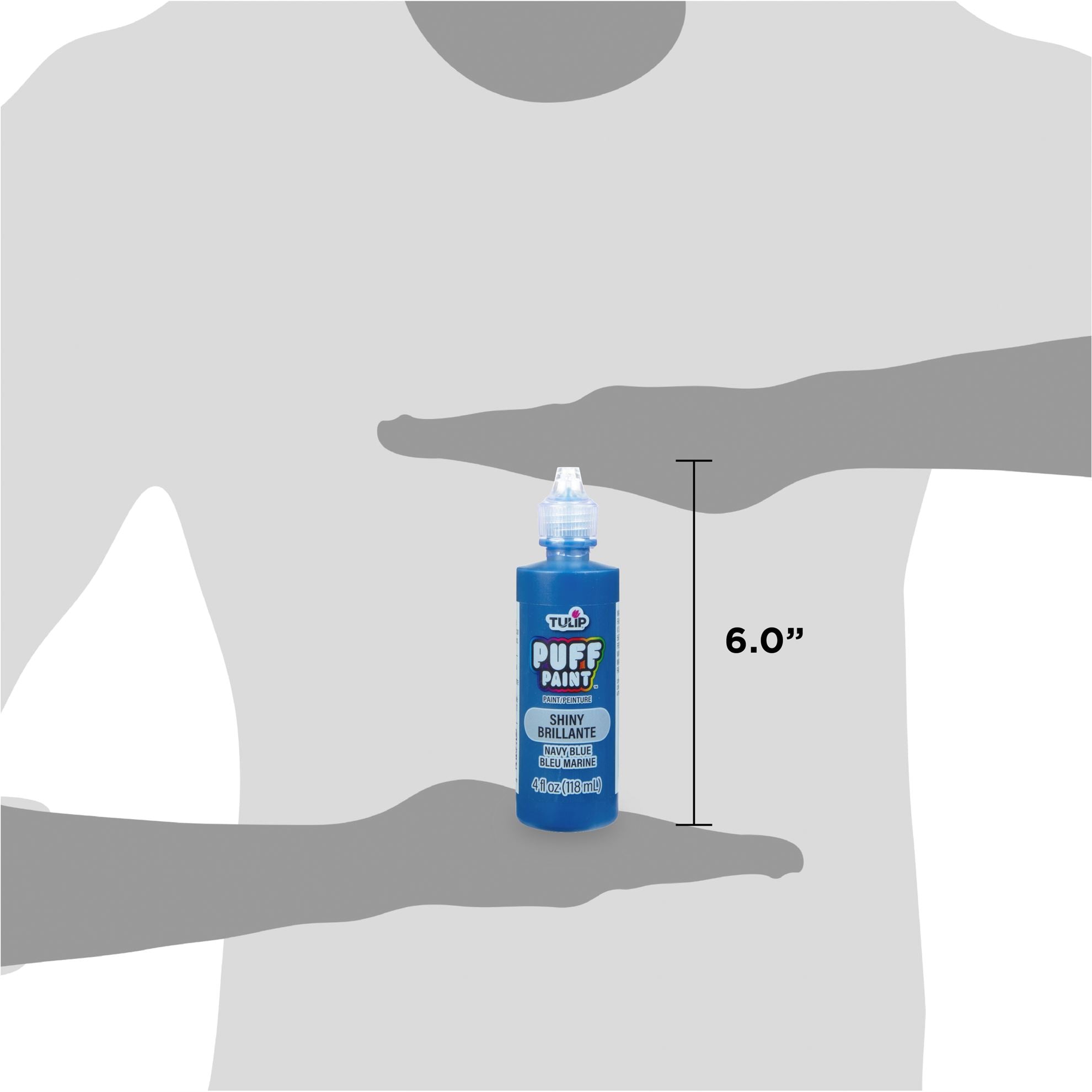 Picture of 41425 Tulip Dimensional Fabric Paint Slick Navy Blue 4 oz.