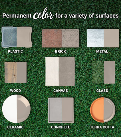 Picture of 48313 COLORSHOT Metallic Spray Paint Princess Cut (Nickel Metallic) 9 oz.