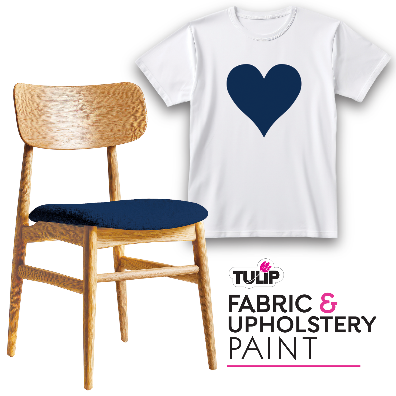 Picture of 50144 Tulip Fabric & Upholstery Paint Navy