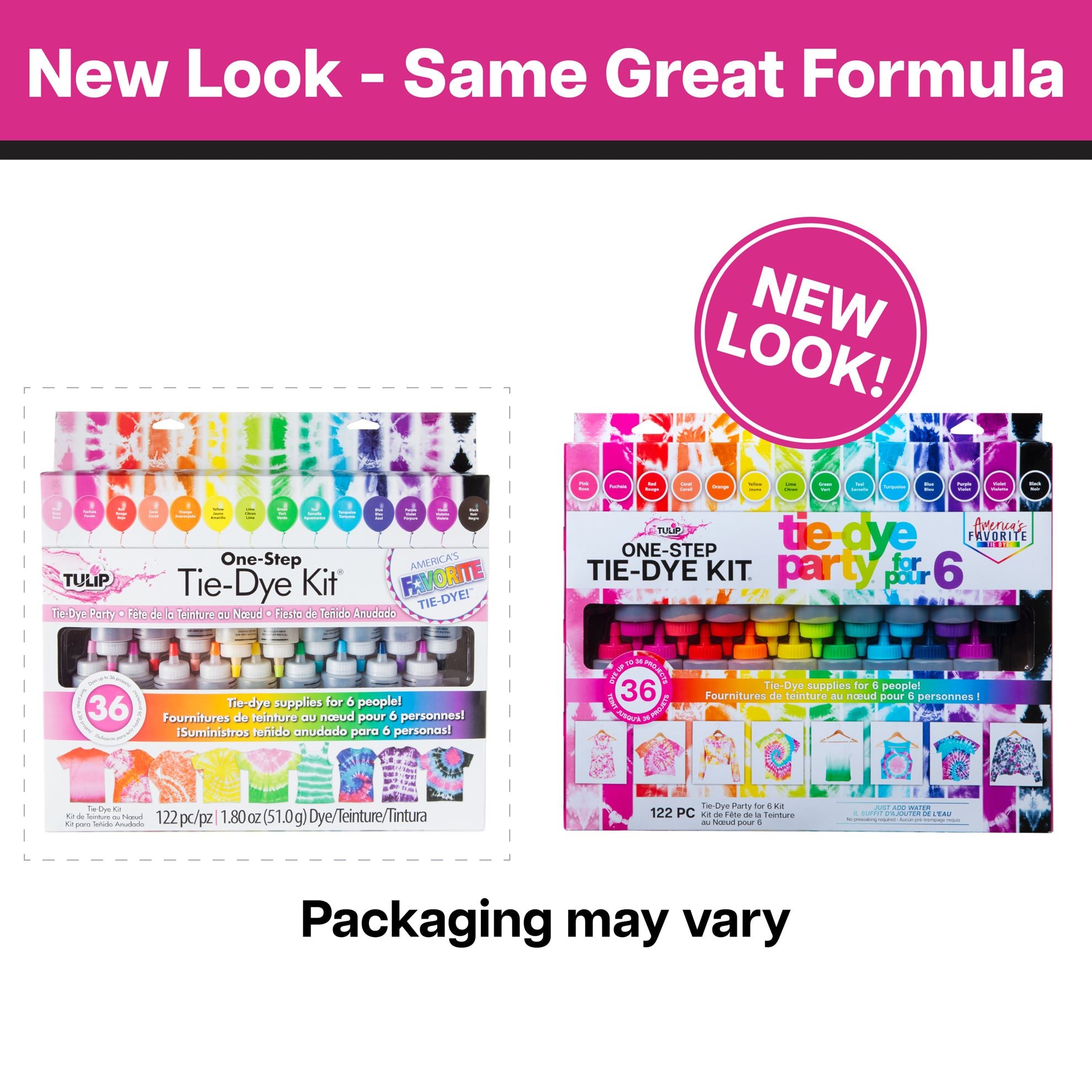 Picture of 32378 Tulip Tie-Dye Party 18-Color Tie-Dye Kit