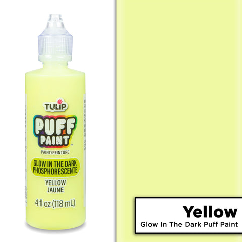 Picture of 16067 Tulip Dimensional Fabric Paint Glow Yellow 4 fl. oz.