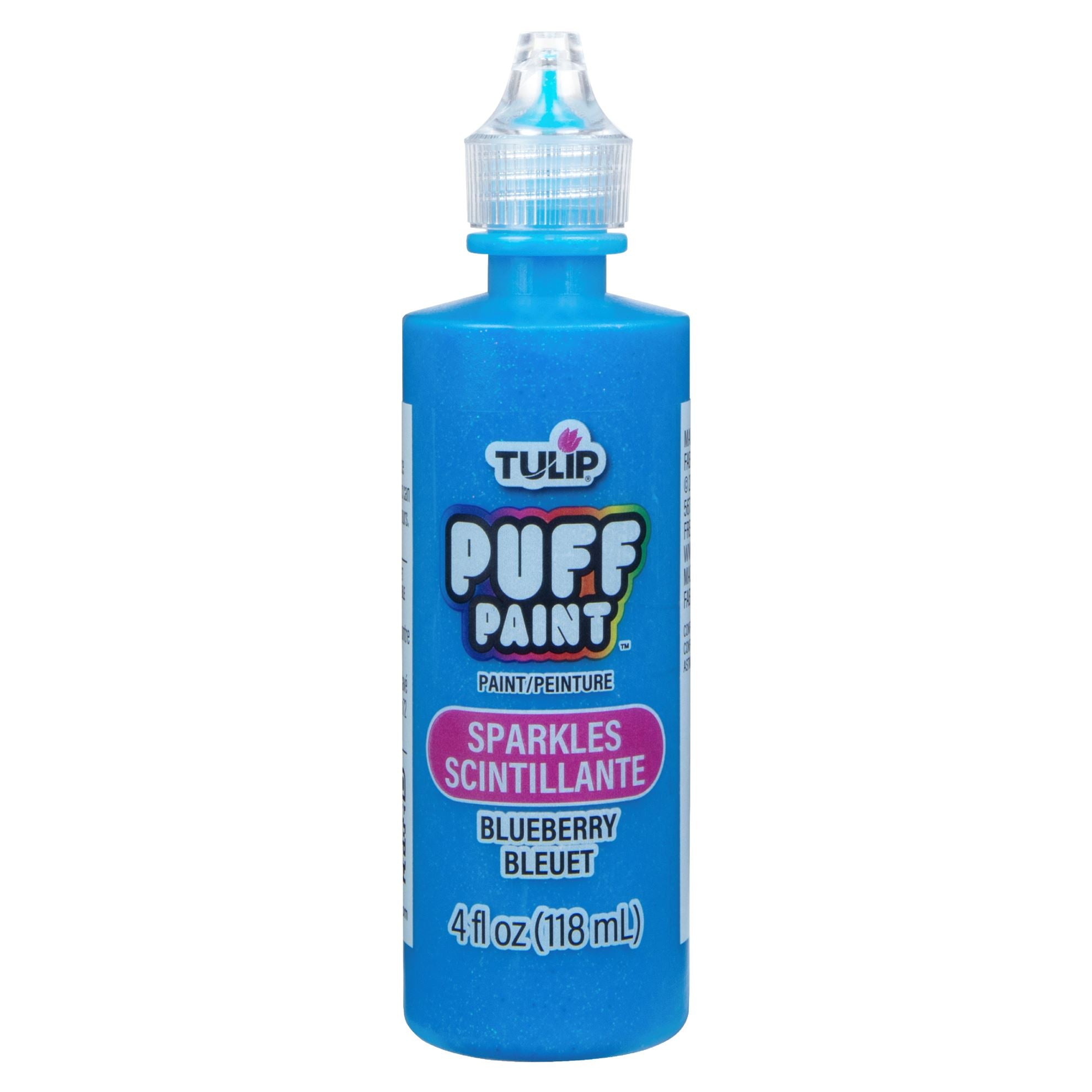 Picture of 20744 Tulip Dimensional Fabric Paint Sparkles Blueberry 4 oz.