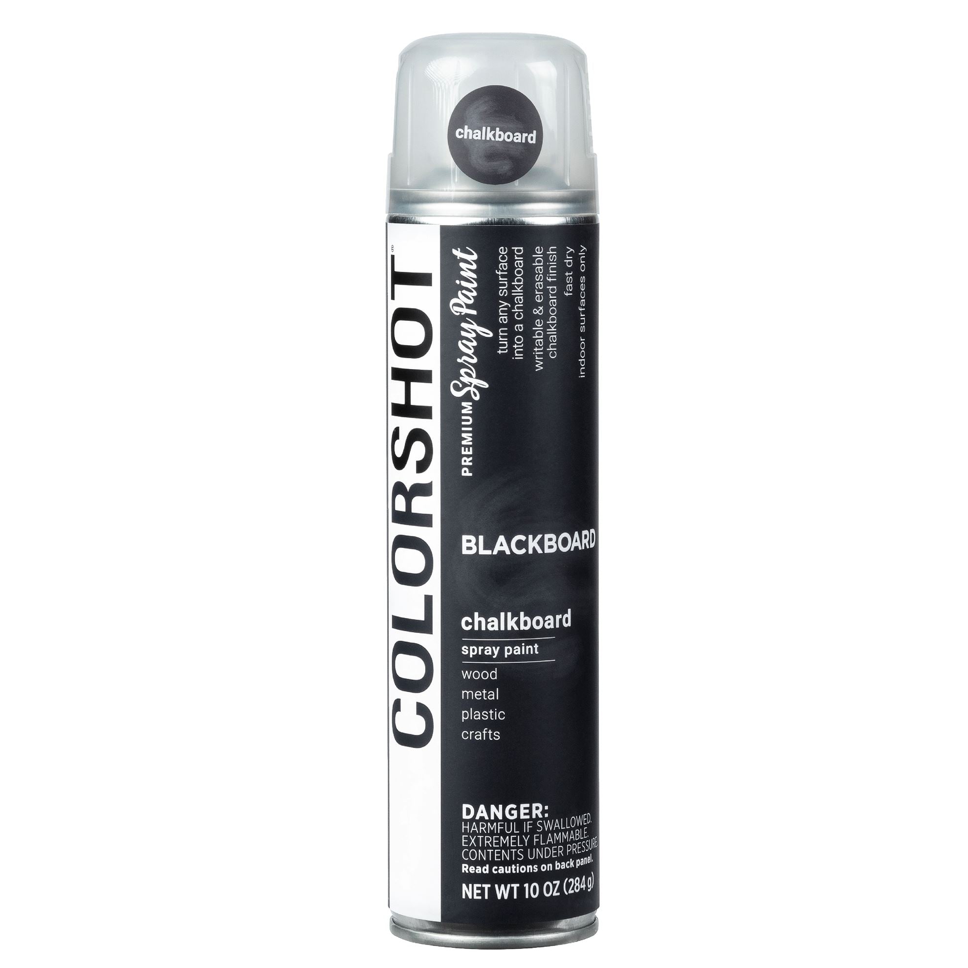 Picture of 47016 COLORSHOT Chalkboard Spray Paint Blackboard (Black) 10 oz.