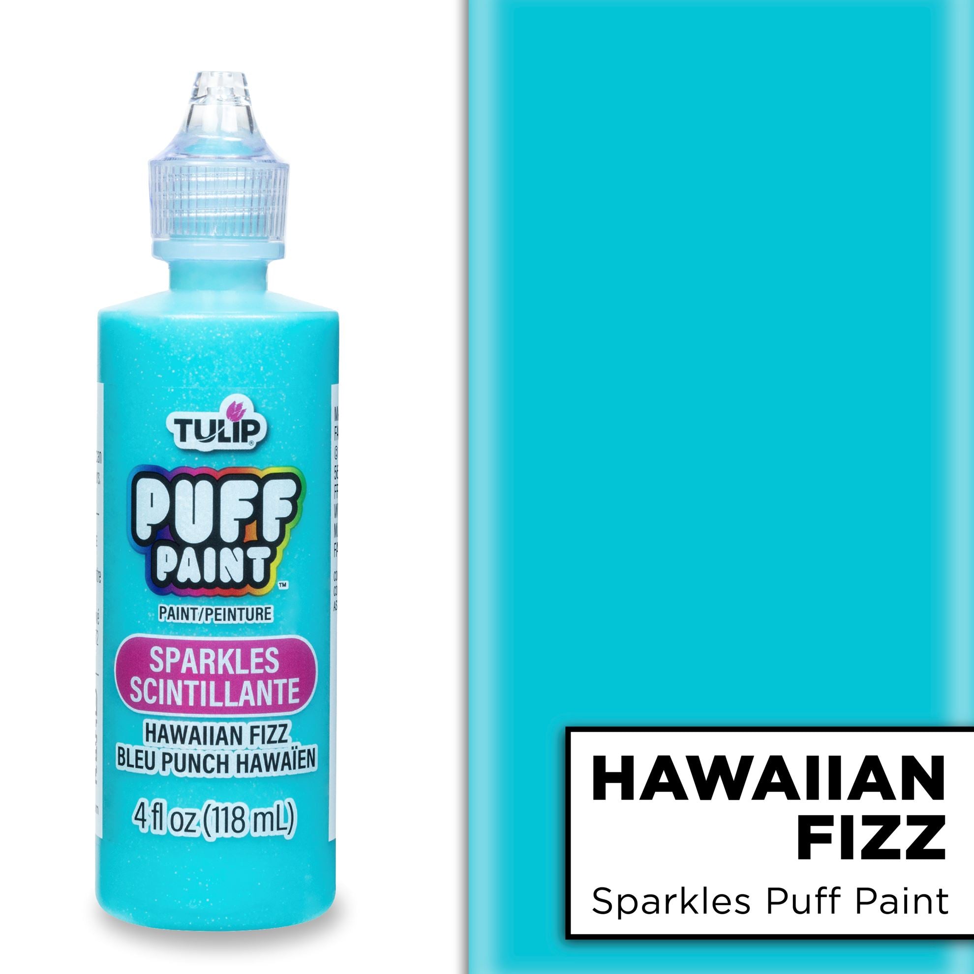Picture of 20741 Tulip Dimensional Fabric Paint Sparkles Hawaiian Fizz 4 oz.