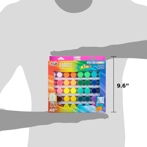 Picture of 47904 Tulip Brush-On Fabric Paint Over The Rainbow 48 Pack