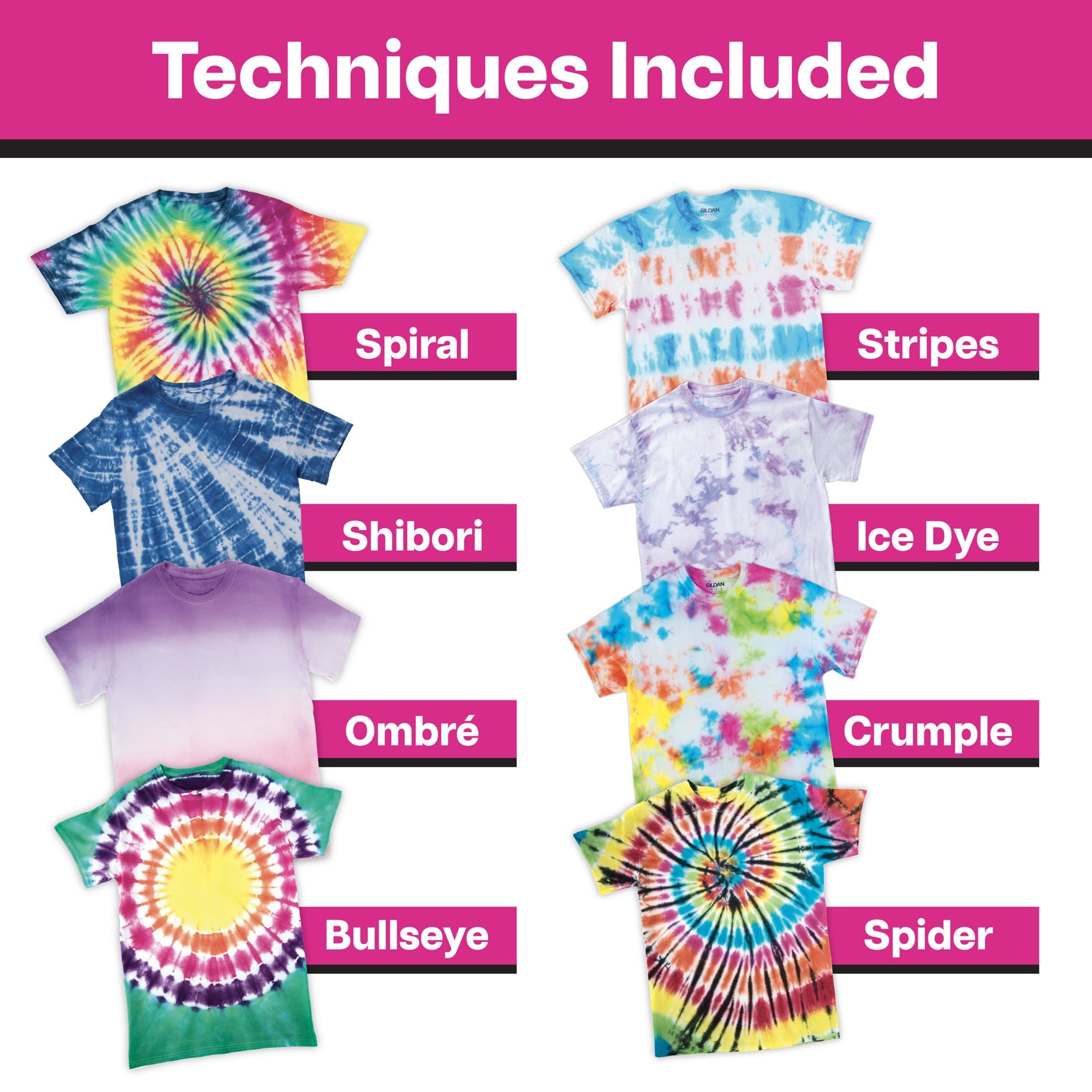 Picture of 32378 Tulip Tie-Dye Party 18-Color Tie-Dye Kit