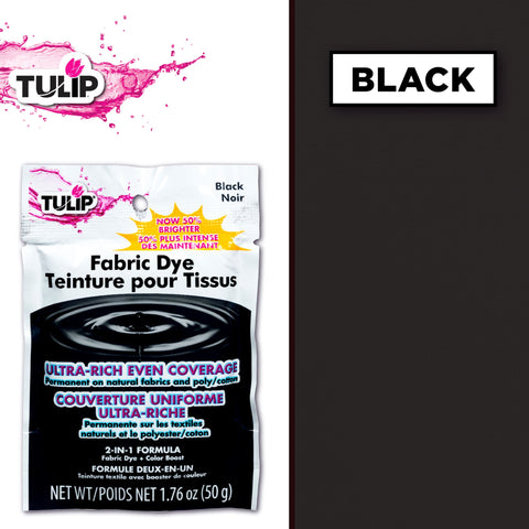 Picture of 47942                               TULIP FABRIC DYE BLACK                            