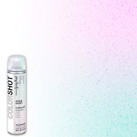 Picture of 47015 COLORSHOT Iridescent Spray Paint Pixie Dust (Multicolored) 10 oz.
