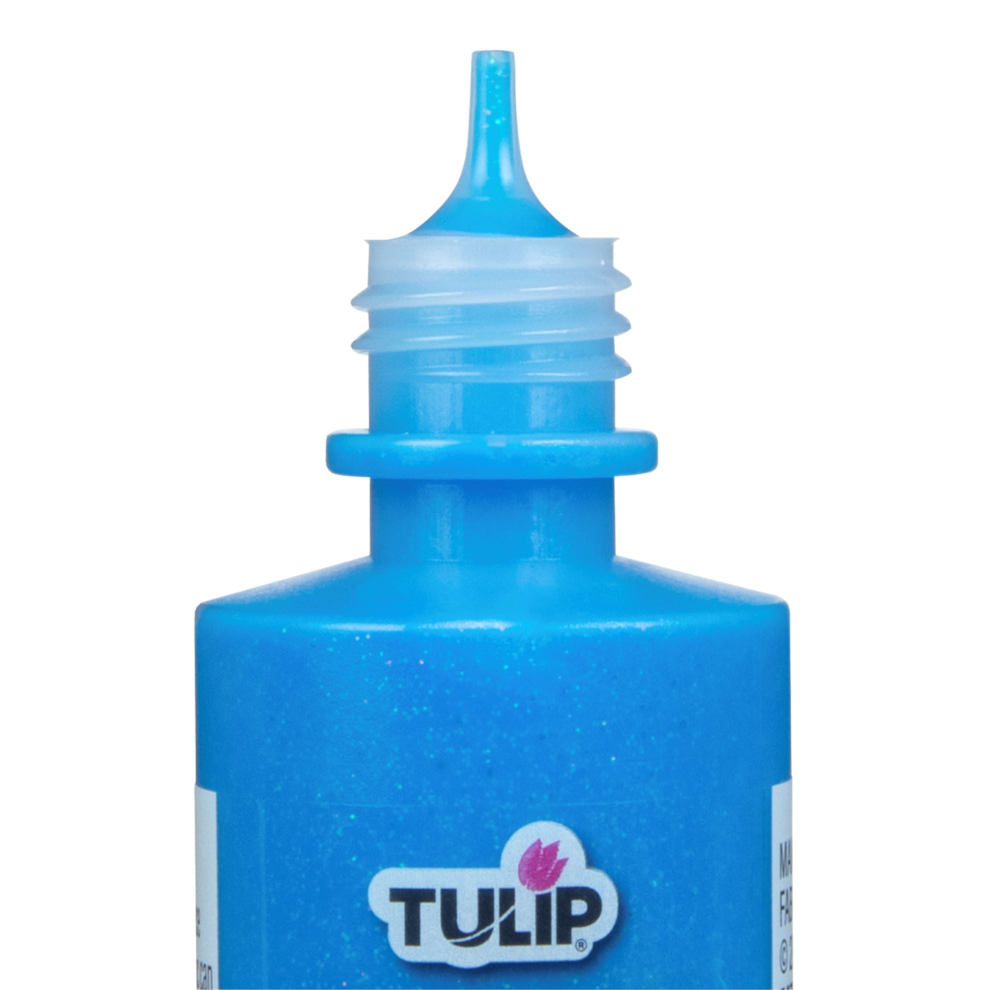 Picture of 20744 Tulip Dimensional Fabric Paint Sparkles Blueberry 4 oz.