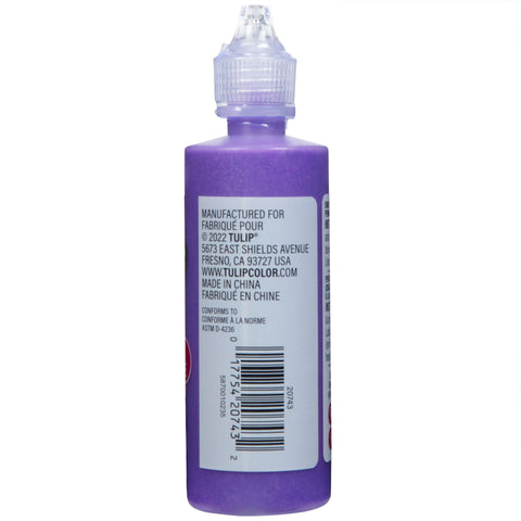 Picture of 20743 Tulip Dimensional Fabric Paint Sparkles Sugarplum 4 oz.