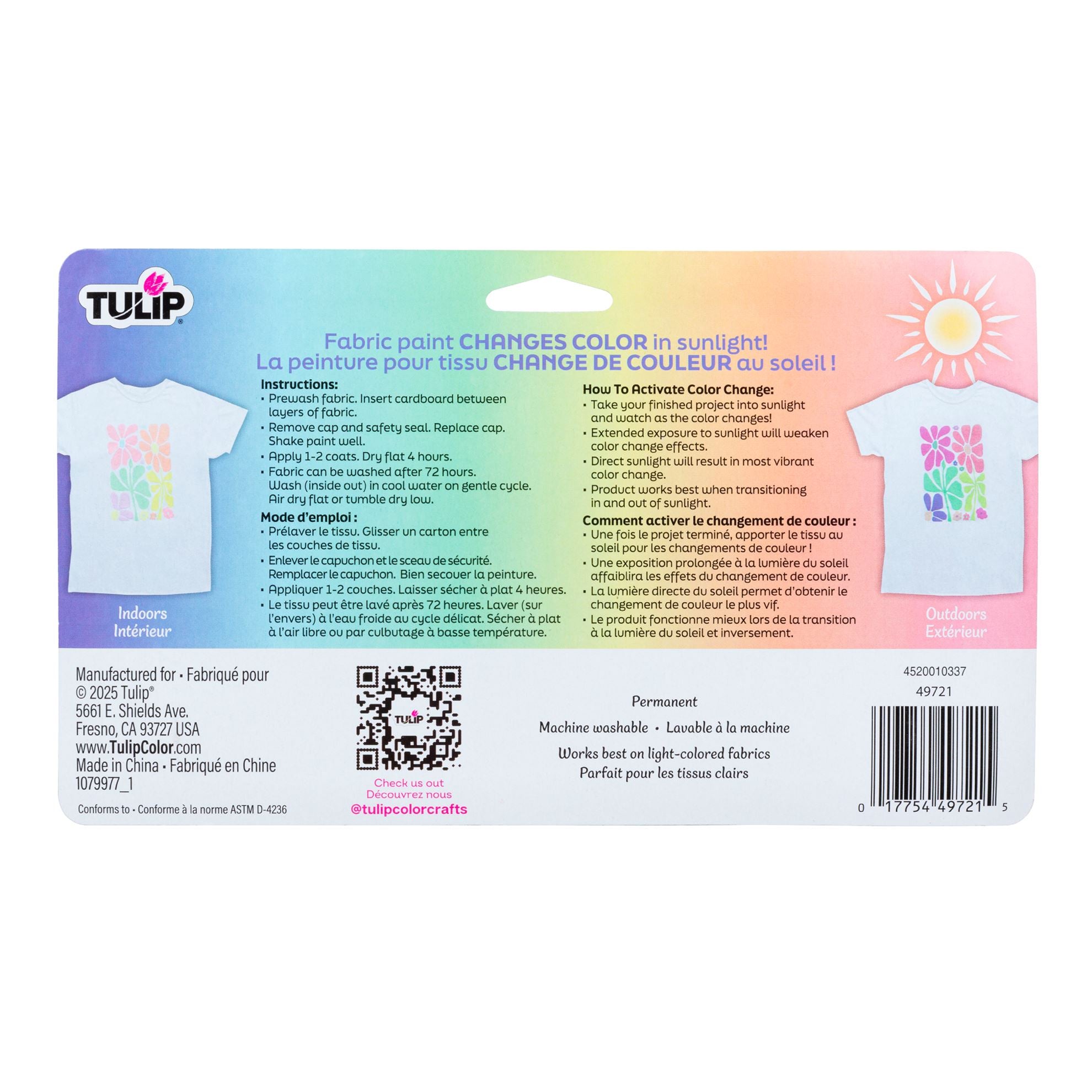 Picture of 49766 TULIP Color Change Paint 8-Pack