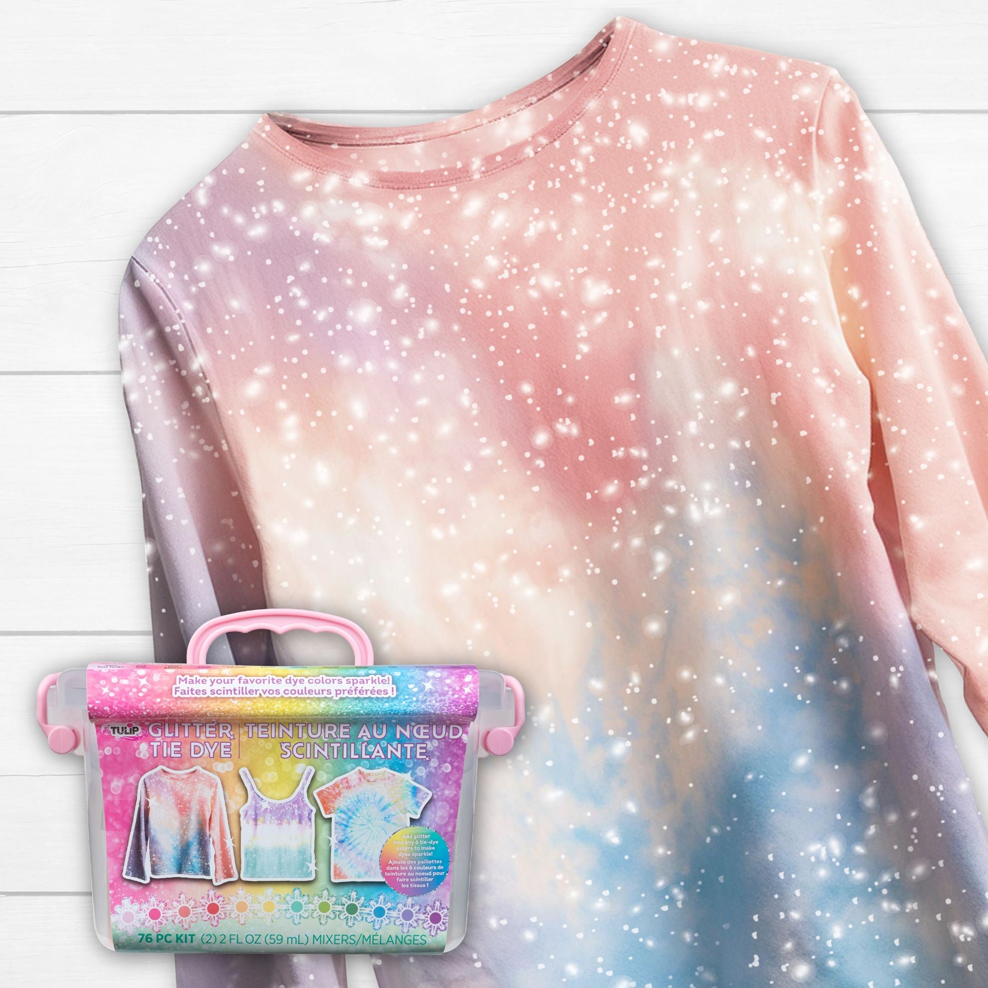 Picture of 49771 Tulip Glitter 12-Color One-Step Tie-Dye Kit