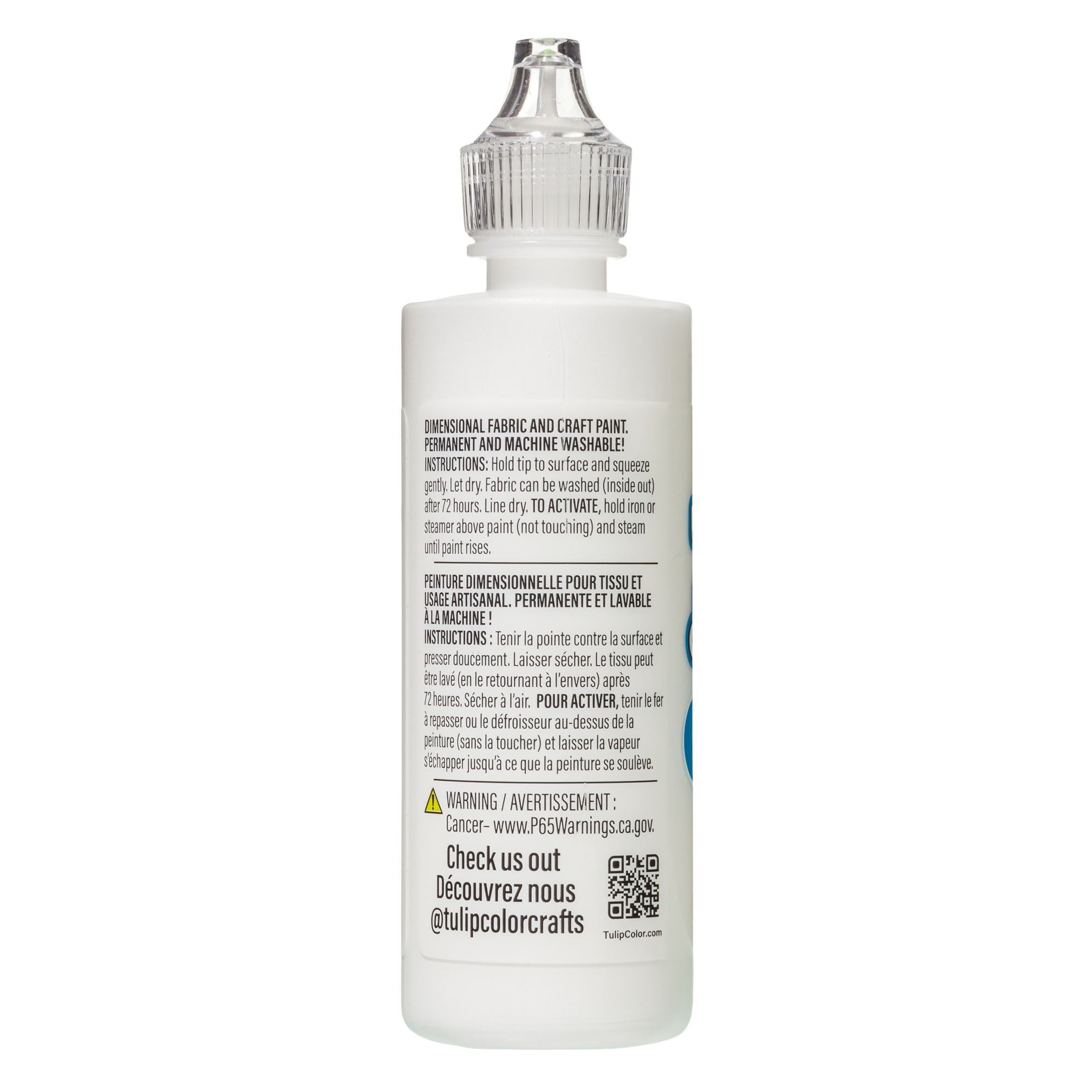 Picture of 37563 Tulip Puff Paint Puffy White, Multi-Surface Craft Paint, 4 fl. oz. 3 Pack