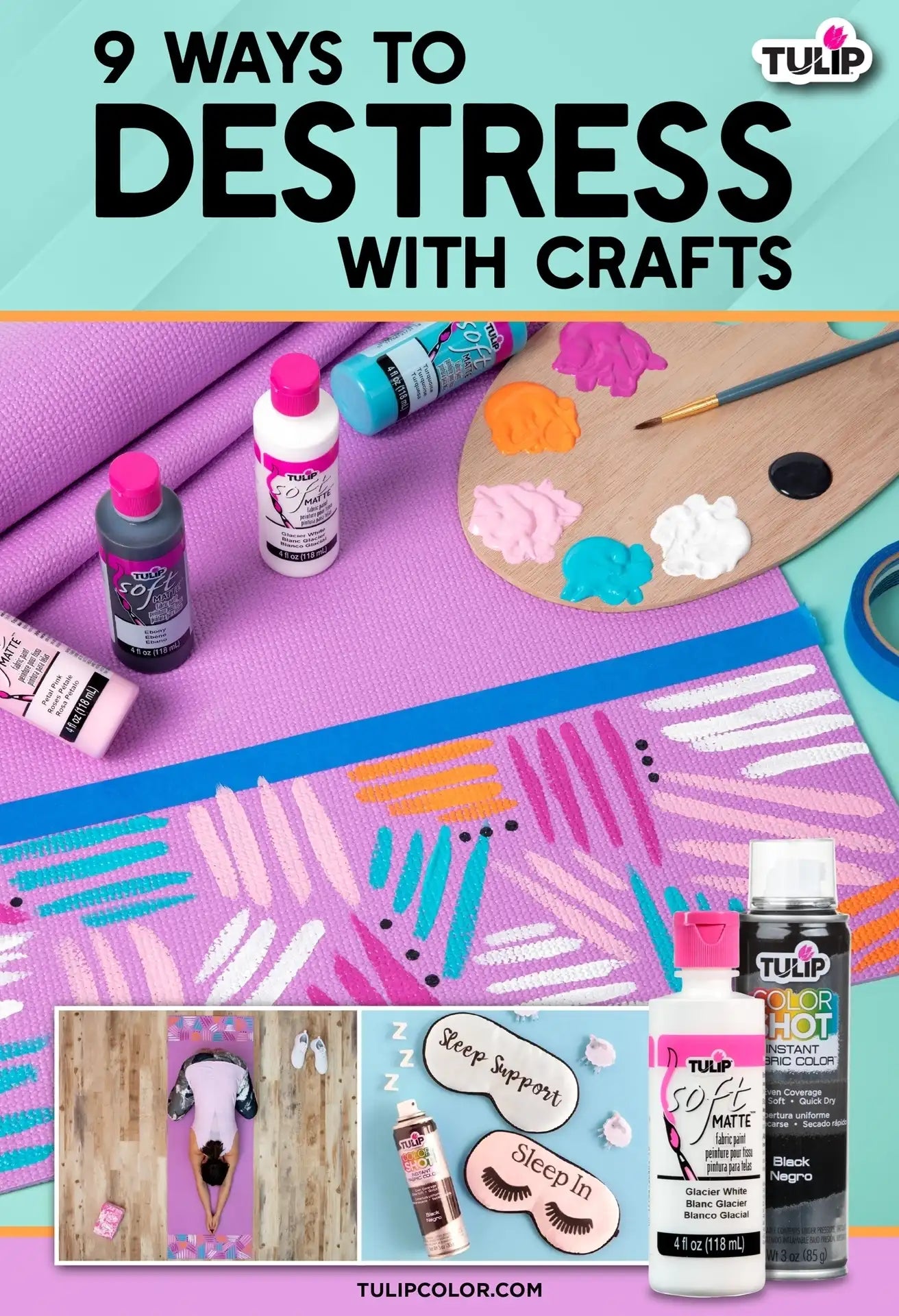 9 Ways to Destress with Crafts