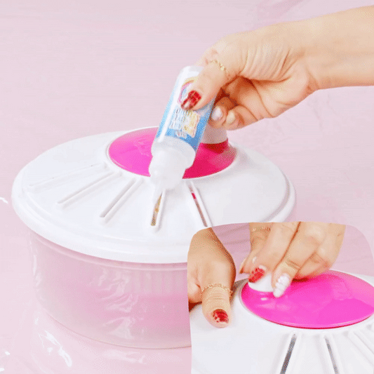 Spin dye - Add water