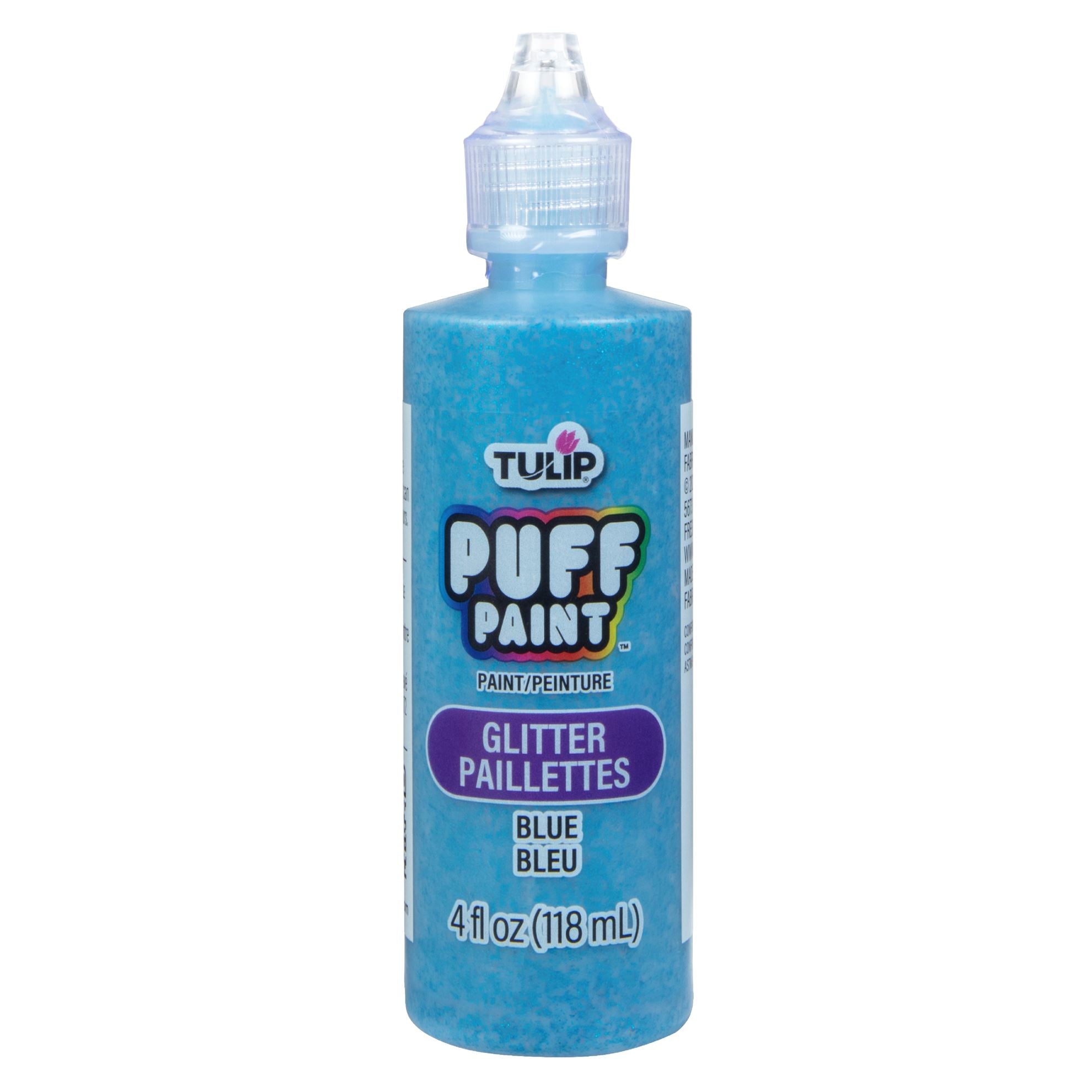 Picture of 41304 Tulip Dimensional Fabric Paint Glitter Blue 4 oz.