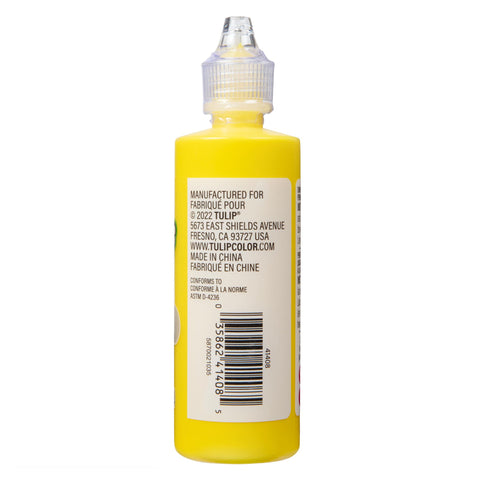 Picture of 41408 Tulip Puff Paint Shiny Yellow 4 fl. oz.