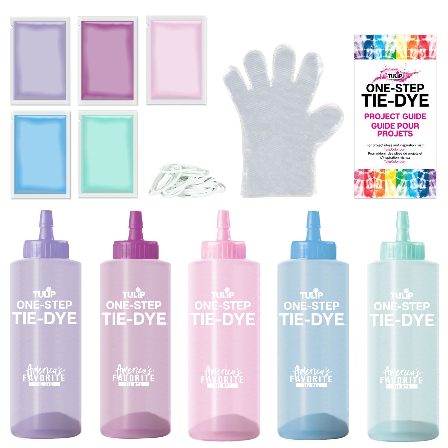Picture of 44463 Pretty Pastels 5-Color Tie-Dye Kit