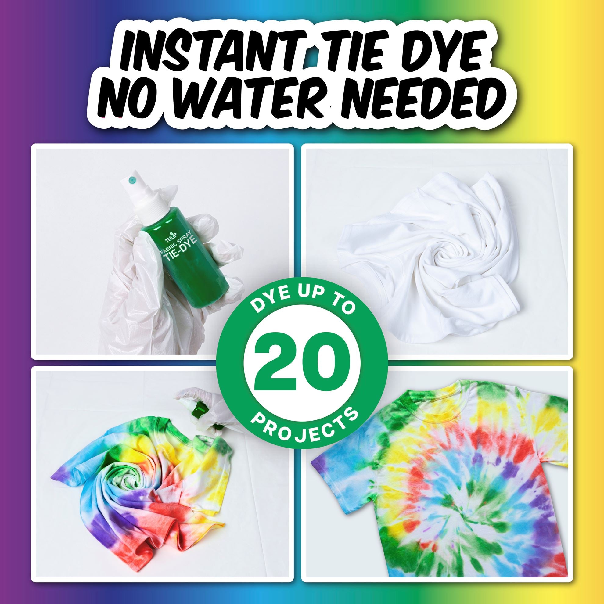 Picture of 48570 Tulip Spray Tie-Dye Kit 8 Pack