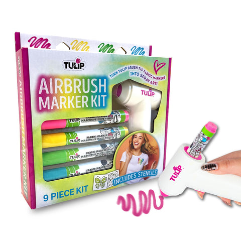 Picture of 49843 Tulip Airbrush Fabric Marker Kit