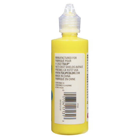 Picture of 17131 Tulip Dimensional Fabric Paint Puffy Yellow 4 oz.
