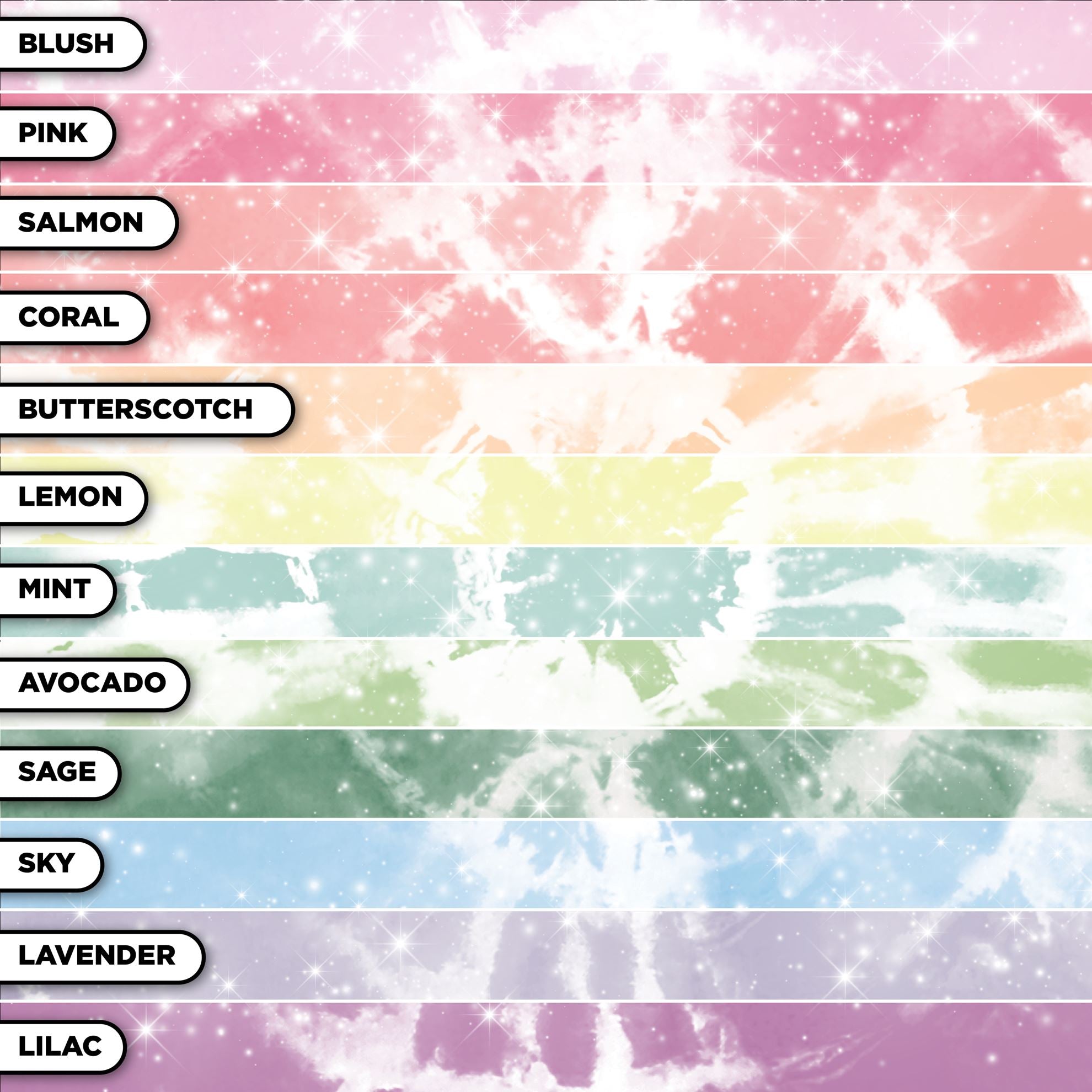 Picture of 49771 Tulip Glitter 12-Color One-Step Tie-Dye Kit