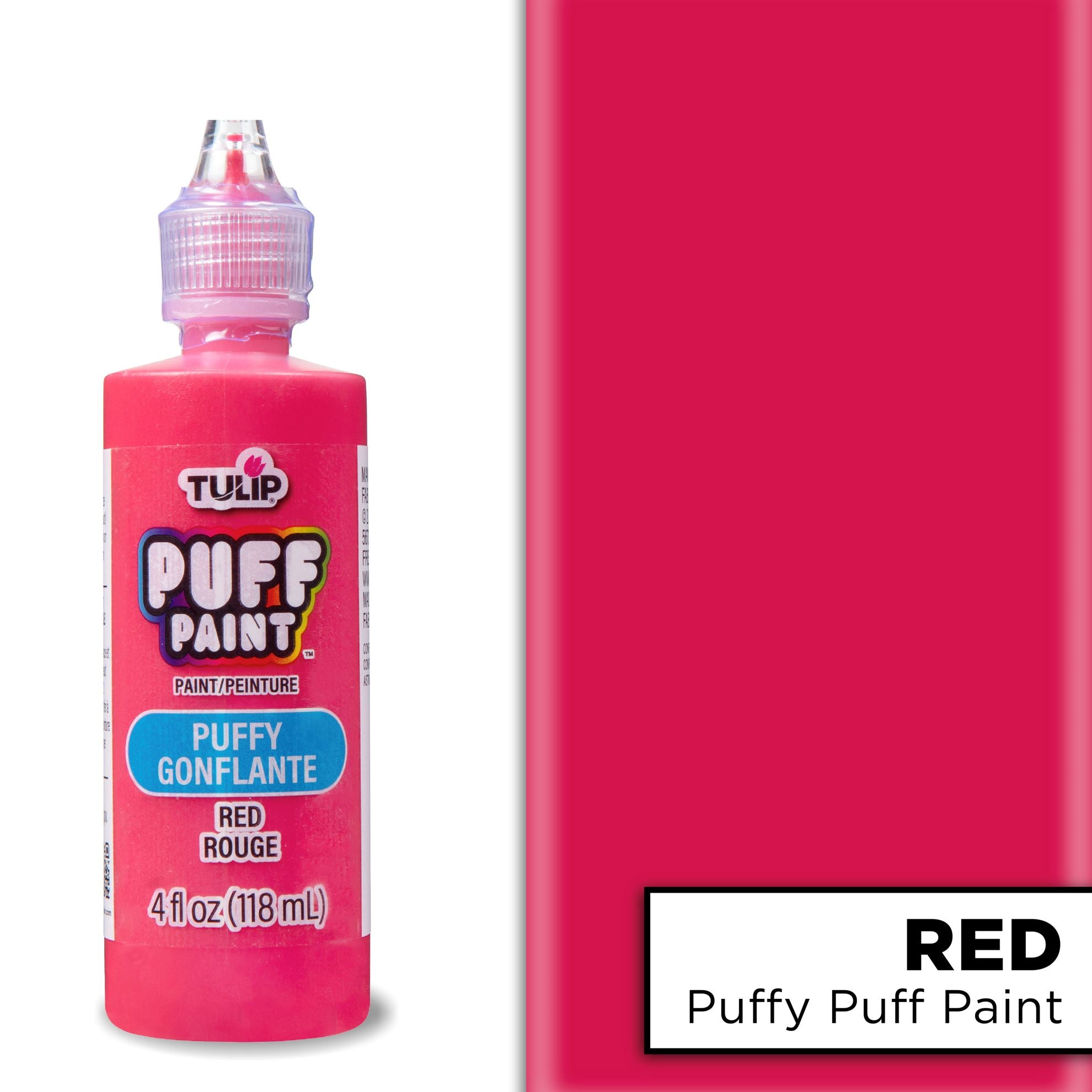 Picture of 17132 Tulip Dimensional Fabric Paint Puffy Red 4 oz.