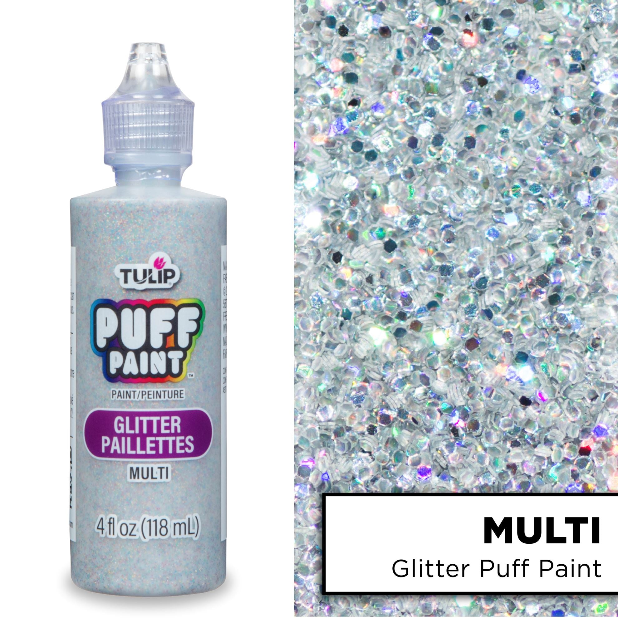 Picture of 41310 Tulip Dimensional Fabric Paint Glitter Multi 4 oz.