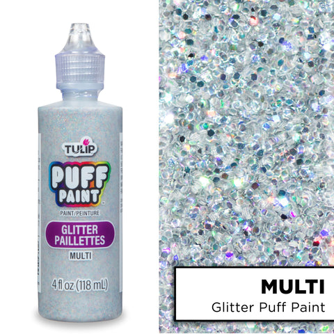 Picture of 41310 Tulip Dimensional Fabric Paint Glitter Multi 4 oz.