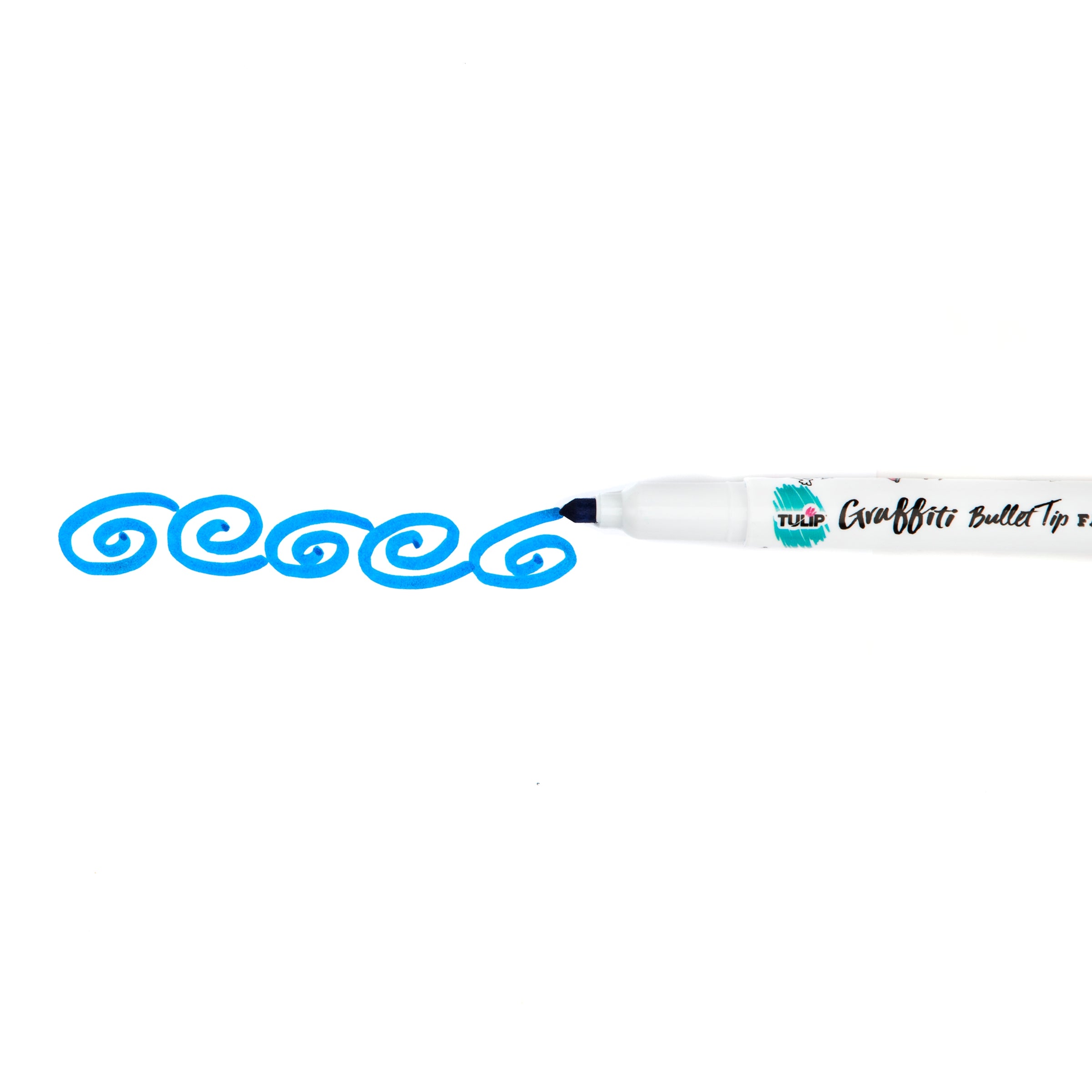 Picture of 37315 Graffiti Bullet Tip Neon Fabric Markers 6 Pack