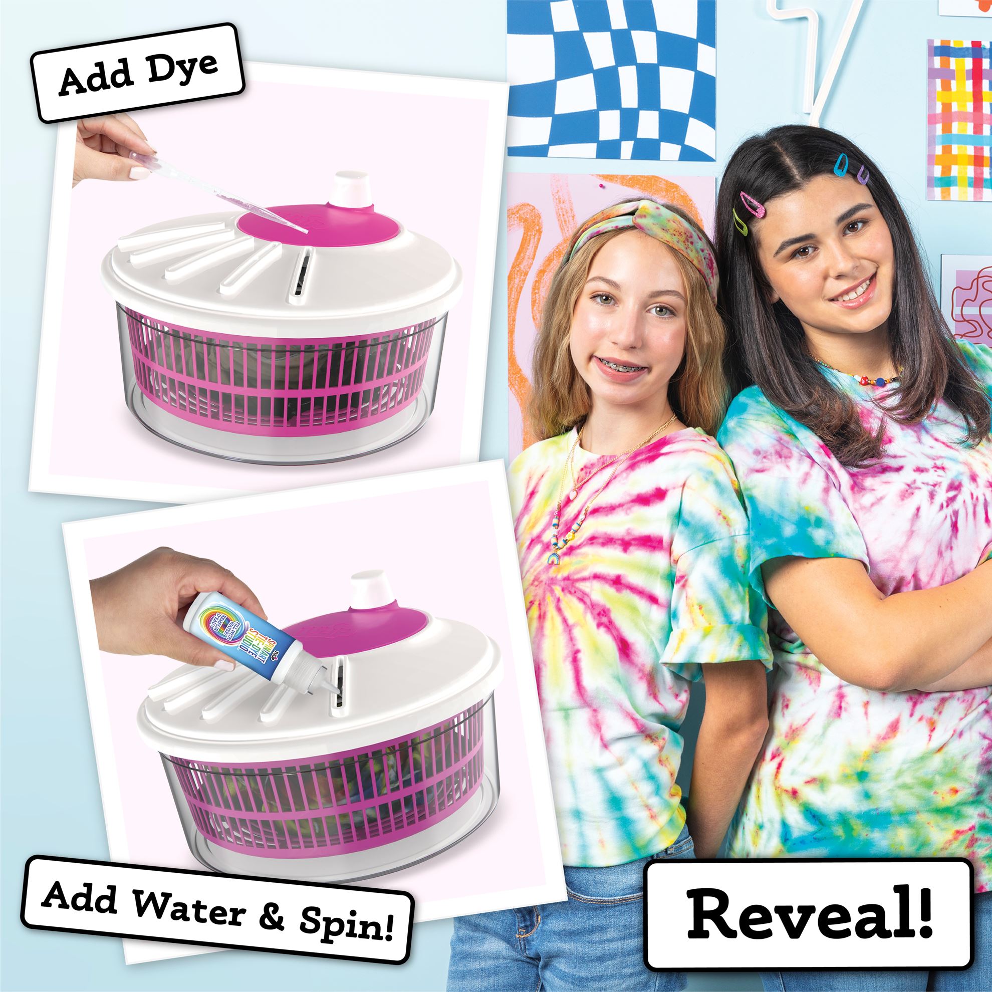 Picture of 48175 Tulip Spin Art Tie-Dye Studio
